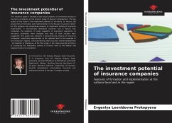 The investment potential of insurance companies - Prokopyeva, Evgeniya Leonidovna