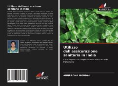 Utilizzo dell'assicurazione sanitaria in India - Mondal, Anuradha