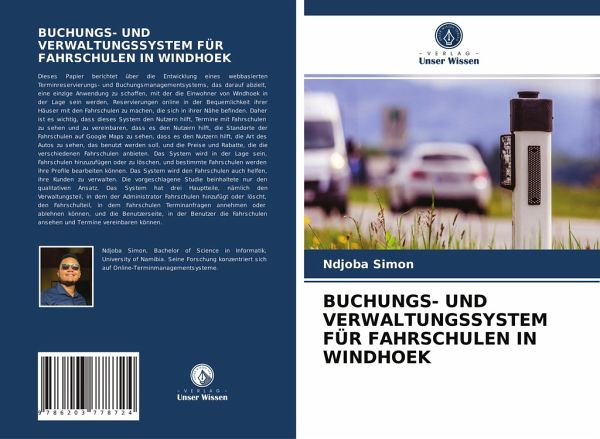 BUCHUNGS- UND VERWALTUNGSSYSTEM FÜR FAHRSCHULEN IN WINDHOEK