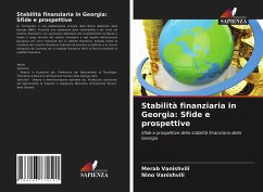 Stabilità finanziaria in Georgia: Sfide e prospettive - Vanishvili, Merab;Vanishvili, Nino