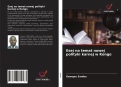 Esej na temat nowej polityki karnej w Kongo - Samba, Georges