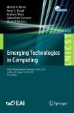 Emerging Technologies in Computing (eBook, PDF)