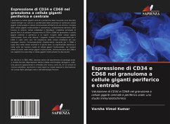 Espressione di CD34 e CD68 nel granuloma a cellule giganti periferico e centrale - Vimal Kumar, Varsha;Hemdal, Girish;Murgod, Sanjay
