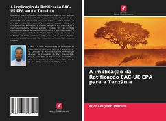 A implicação da Ratificação EAC-UE EPA para a Tanzânia - Marere, Michael John