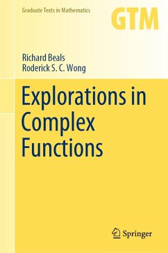 Explorations in Complex Functions (eBook, PDF) - Beals, Richard; Wong, Roderick S. C.