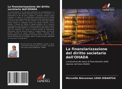 La finanziarizzazione del diritto societario dell'OHADA - LEHO DIBANTSA, Merveille Bienvenue