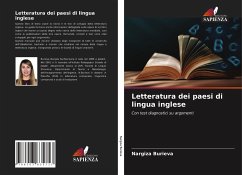 Cover Letteratura dei paesi di lingua inglese