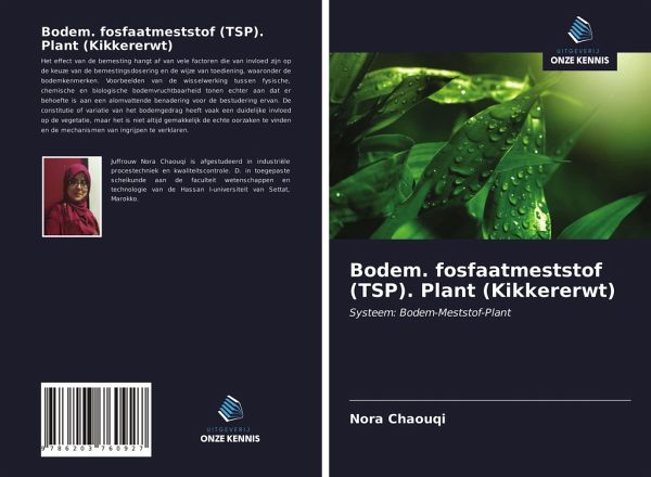Bodem. fosfaatmeststof (TSP). Plant (Kikkererwt)