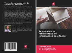 Cover Tendências na recuperação de informações de citação