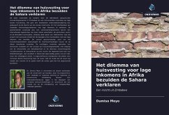 Het dilemma van huisvesting voor lage inkomens in Afrika bezuiden de Sahara verklaren - Moyo, Dumiso