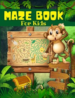 Maze Book For Kids, Boys And Girls Ages 4-8 - Books, Art