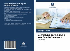 Bewertung der Leistung von Geschäftsbanken - Amrina, Almagul