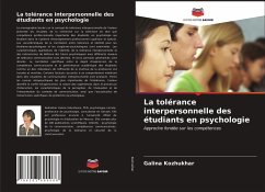 La tolérance interpersonnelle des étudiants en psychologie - Kozhukhar, Galina