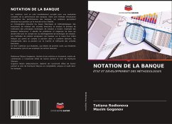Cover NOTATION DE LA BANQUE