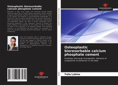 Osteoplastic bioresorbable calcium phosphate cement - Lukina, Yulia