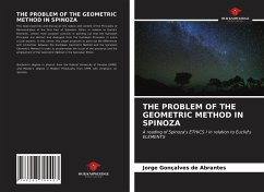 THE PROBLEM OF THE GEOMETRIC METHOD IN SPINOZA - Gonçalves de Abrantes, Jorge