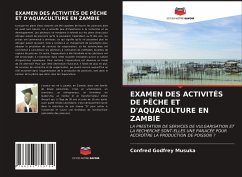 EXAMEN DES ACTIVITÉS DE PÊCHE ET D'AQUACULTURE EN ZAMBIE - Musuka, Confred Godfrey