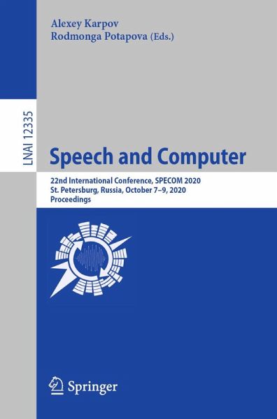 Speech and Computer (eBook, PDF) Speech and Computer (eBook, PDF)