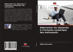 Déterminer les obstacles à l'inclusion numérique des malvoyants - Busuulwa, Abdul