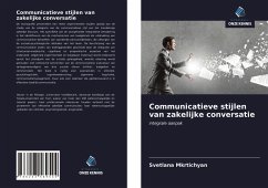 Communicatieve stijlen van zakelijke conversatie - Mkrtichyan, Svetlana