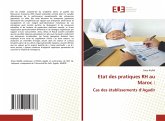 Etat des pratiques RH au Maroc : Cas des établissements d¿Agadir