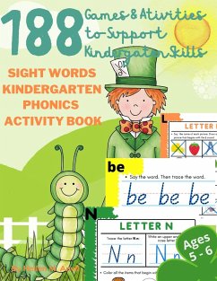 Sight Words Kindergarten & Phonics Activity Book - Anvil, Hellen