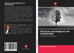 Serviços psicológicos em instituições - Simonovich, Nikolay