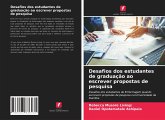 Desafios dos estudantes de graduação ao escrever propostas de pesquisa