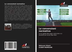 Le convenzioni normative - Khairi, Ibtissam;MAMOUNI, ILHAM