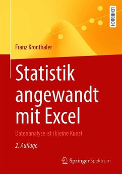 Statistik angewandt mit Excel (eBook, PDF) - Kronthaler, Franz