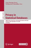 Privacy in Statistical Databases (eBook, PDF)