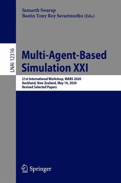 Cover Multi-Agent-Based Simulation XXI (eBook, PDF)