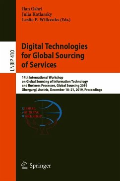 Digital Technologies for Global Sourcing of Services (eBook, PDF)