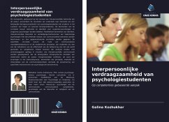 Interpersoonlijke verdraagzaamheid van psychologiestudenten - Kozhukhar, Galina