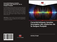 Caractéristiques tonales laryngées des dialectes de la langue Punjabi - Singh, Amitoj