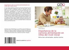 Importancia de la correcta alimentación en niños del nivel inicial