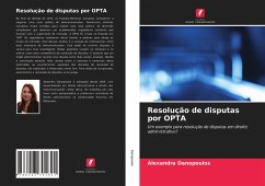 Resolução de disputas por OPTA - Danopoulos, Alexandra