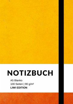 Notizbuch A5 blanko - 100 Seiten 90g/m² - Soft Cover - FSC Papier - A5, Notizbuch;A5, Notebook