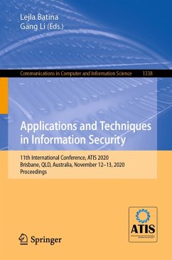 Applications and Techniques in Information Security (eBook, PDF)