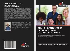 TEMI DI ATTUALITÀ IN LETTERATURA E GLOBALIZZAZIONE: - OGUNYEMI, CHRISTOPHER BABATUNDE