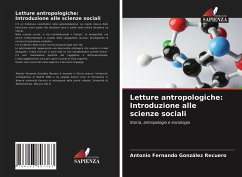 Letture antropologiche: Introduzione alle scienze sociali - González Recuero, Antonio Fernando