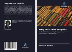 Cover Weg maar niet vergeten