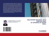 MULTISTORY BUILDING WITH VARYING SIZES OF OPENINGS IN SHEAR WALL