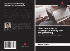 Disarticulation of strategic planning and programming - Galloso, Marcos