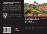 L'utilisation des proverbes dans la littérature africaine