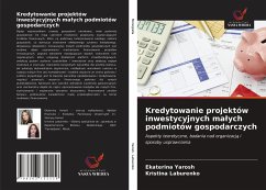 Kredytowanie projektów inwestycyjnych ma¿ych podmiotów gospodarczych - Yarosh, Ekaterina;Laburenko, Kristina