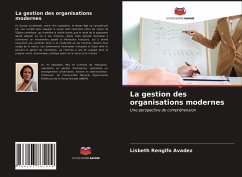 Cover La gestion des organisations modernes