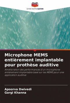 Microphone MEMS entièrement implantable pour prothèse auditive - Dwivedi, Apoorva;Khanna, Gargi