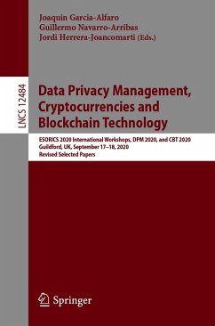 Data Privacy Management, Cryptocurrencies and Blockchain Technology (eBook, PDF)
