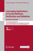 Leveraging Applications of Formal Methods, Verification and Validation: Verification Principles (eBook, PDF)